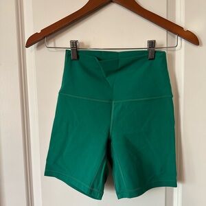 Lululemon Green Shorts